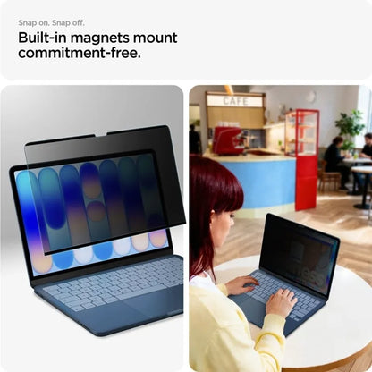 Spigen SafeView - Privatumo plėvelė, skirta MacBook Neo