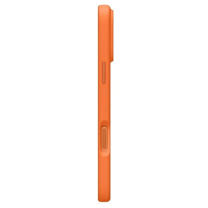 Spigen Silicone Fit Mag MagSafe - dėklas iPhone 17 Pro (kosminė oranžinė)