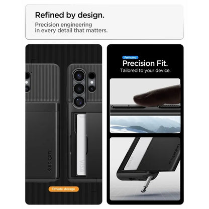 Spigen Slim Armor CS – dėklas Samsung Galaxy S26 Ultra (juodas)