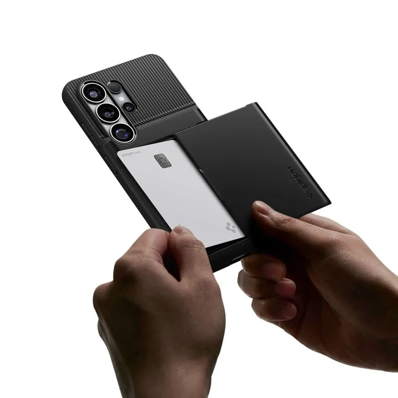 Spigen Slim Armor CS – dėklas Samsung Galaxy S26 Ultra (juodas)
