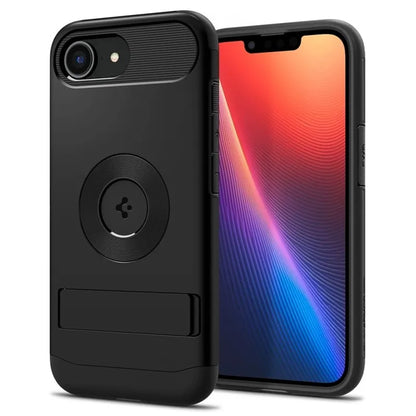 Spigen Slim Armor Mag MagSafe - Dėklas iPhone 17e / 16e (Juodas)
