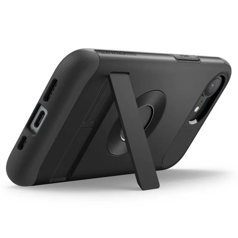 Spigen Slim Armor Mag MagSafe - Dėklas iPhone 17e / 16e (Juodas)