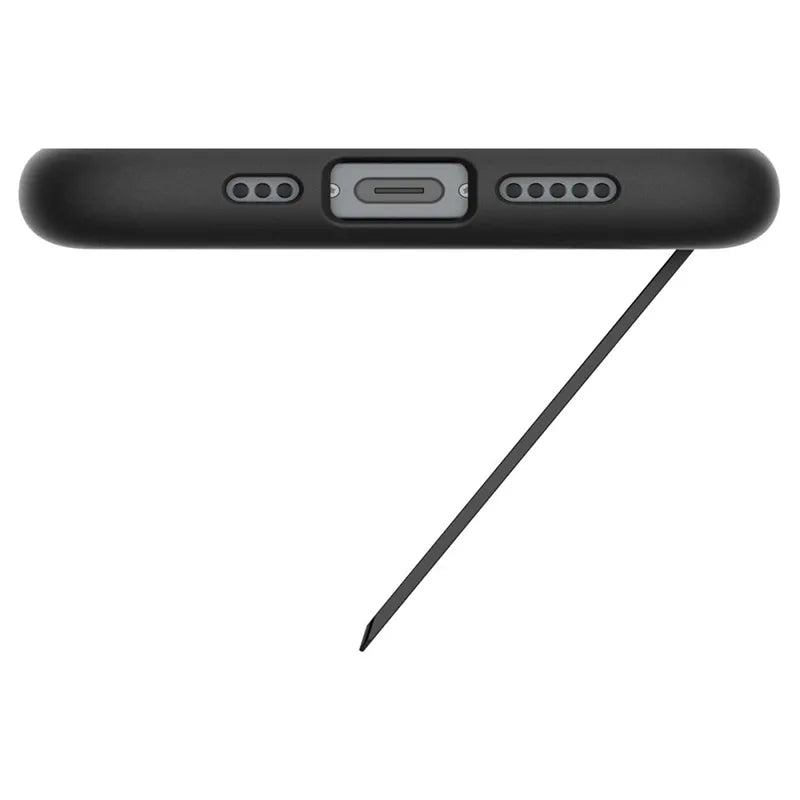 Spigen Slim Armor Mag MagSafe - Dėklas iPhone 17e / 16e (Juodas)