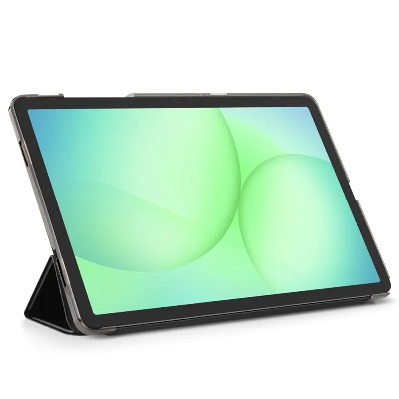 Spigen Smart Fold – dėklas, skirtas Samsung Galaxy Tab A11+ / A9+ (juodos spalvos)