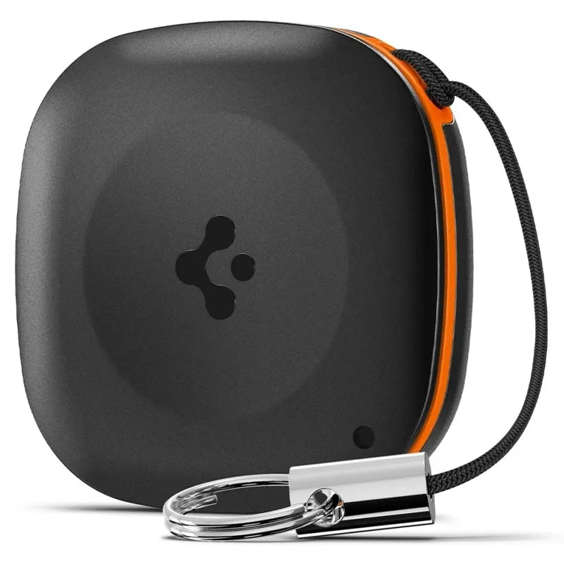 Spigen TagMe „Bluetooth“ sekiklis – raktų, kuprinės, krepšio ieškiklis, veikiantis su „Apple Find My“ (juodas)