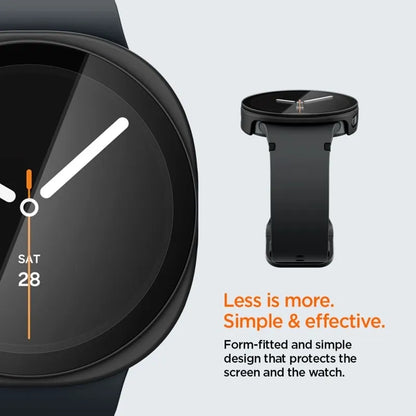 Spigen Thin Fit 360 – dėklas, skirtas Samsung Galaxy Watch 9 / 8 44 mm (juodas)