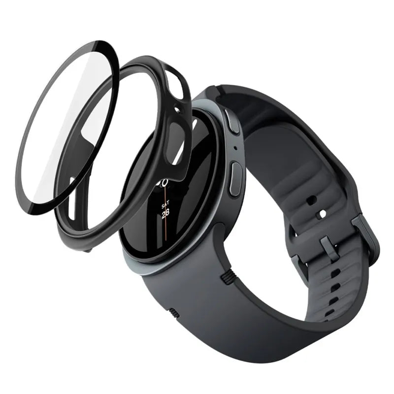 Spigen Thin Fit 360 – dėklas, skirtas Samsung Galaxy Watch 9 / 8 44 mm (juodas)