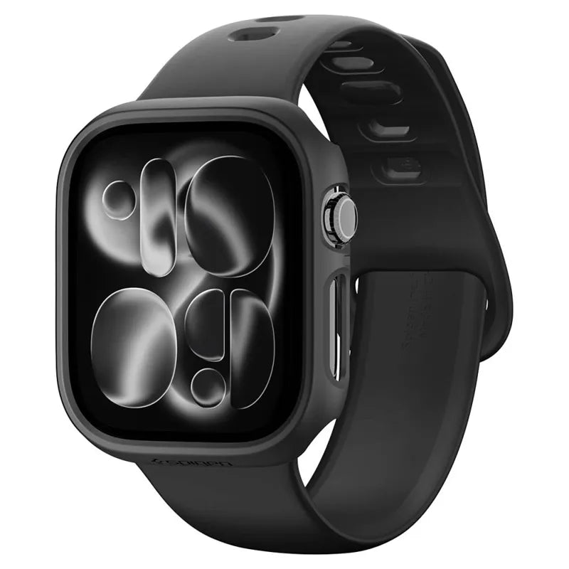 „Spigen Thin Fit“ dėklas, skirtas „Apple Watch 12“ (42 mm), juodas