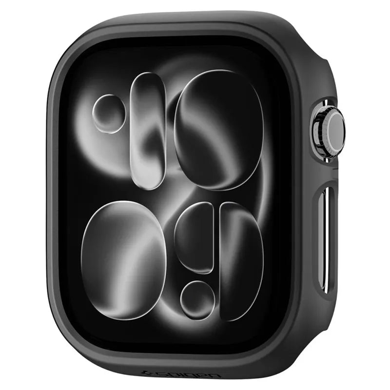 „Spigen Thin Fit“ dėklas, skirtas „Apple Watch 12“ (42 mm), juodas