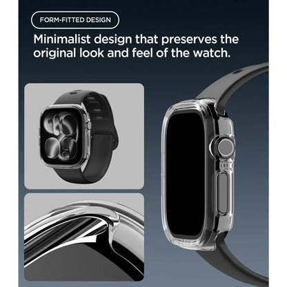 Spigen Thin Fit – dėklas, skirtas „Apple Watch 12“ (42 mm), skaidrus