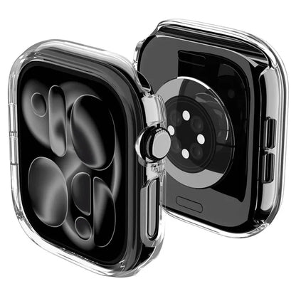 Spigen Thin Fit – dėklas, skirtas „Apple Watch 12“, 46 mm (skaidrus)