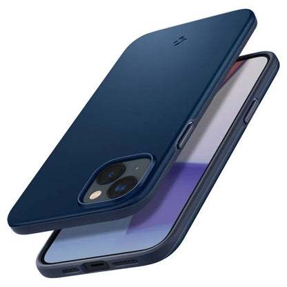 Spigen Thin Fit – Dėklas, skirtas iPhone 15 Plus / iPhone 14 Plus (Tamsiai mėlynas)