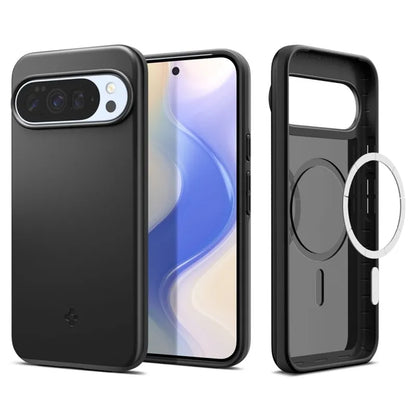 Spigen Thin Fit Mag MagSafe – Dėklas Google Pixel 10 Pro XL (Juodas)