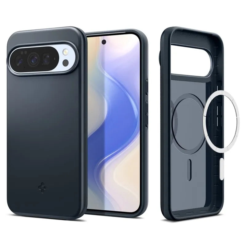Spigen Thin Fit Mag MagSafe - Dėklas Google Pixel 10 Pro XL (Metal Slate)