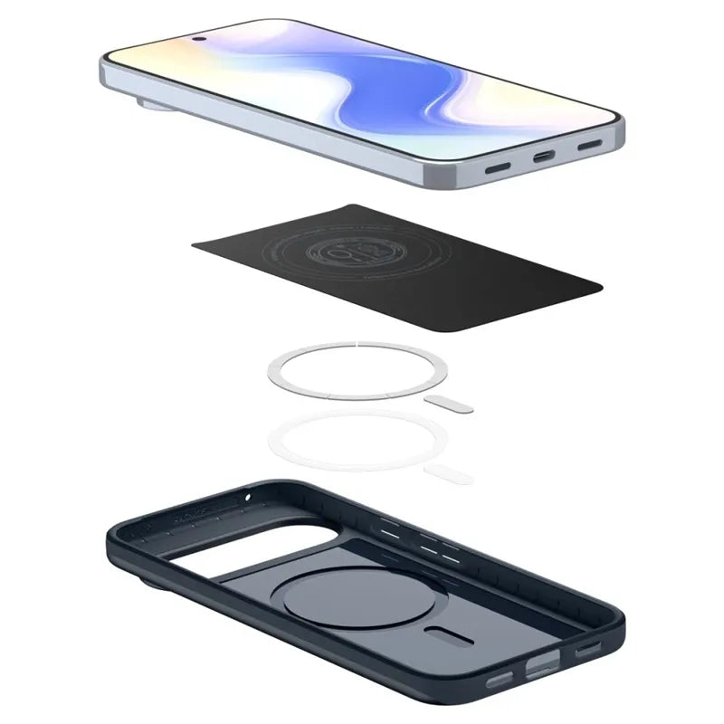 Spigen Thin Fit Mag MagSafe - Dėklas Google Pixel 10 Pro XL (Metal Slate)