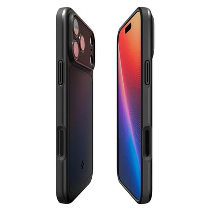 Spigen Thin Fit Mag MagSafe - Dėklas iPhone 17 Pro (Juodas)