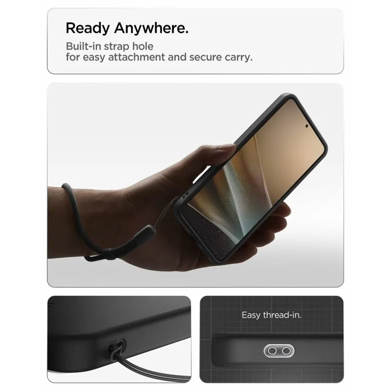 Spigen Thin Fit Mag MagSafe - dėklas Samsung Galaxy S26 (juodas)