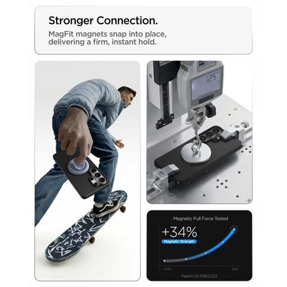 Spigen Thin Fit Mag MagSafe - Dėklas Samsung Galaxy S26 Ultra (juodas)