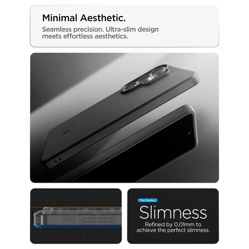 Spigen Thin Fit Mag MagSafe - Dėklas Samsung Galaxy S26 Ultra (juodas)