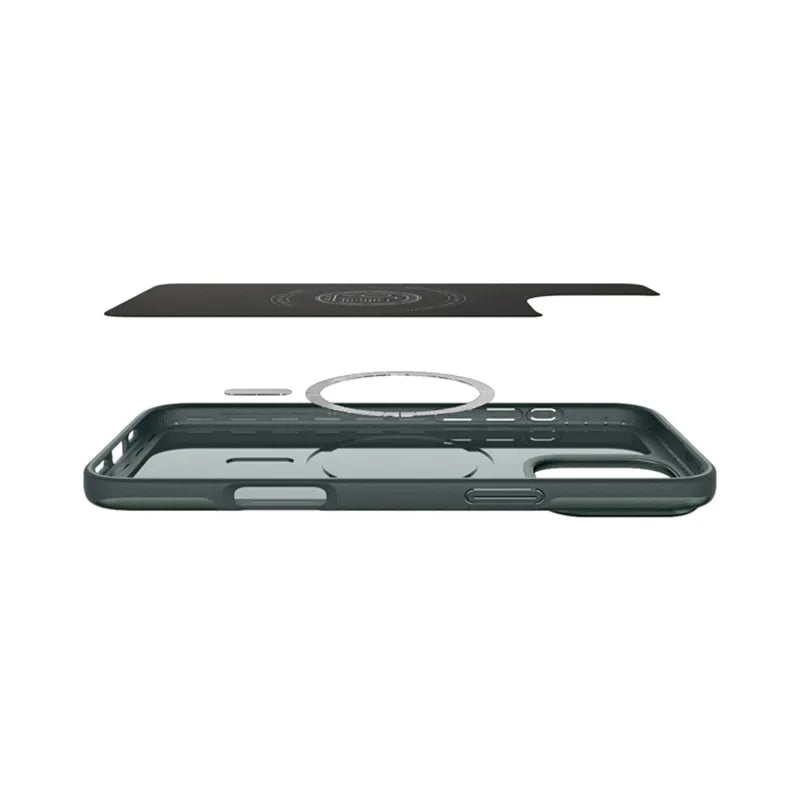 Spigen Thin Fit Mag MagSafe – dėklas, skirtas iPhone 16 Pro Max (abiso žalia)