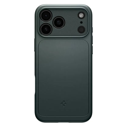 Spigen Thin Fit Mag MagSafe – dėklas, skirtas iPhone 18 Pro Max / 17 Pro Max (Abyss Green)