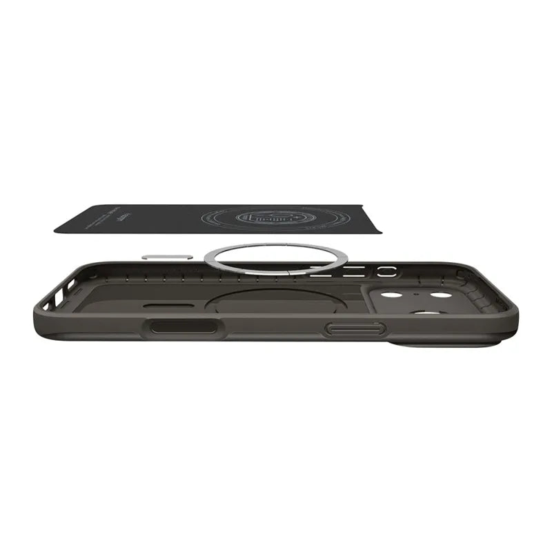 „Spigen Thin Fit Mag MagSafe“ dėklas, skirtas „iPhone 18 Pro Max“ / „17 Pro Max“ (Gunmetal)