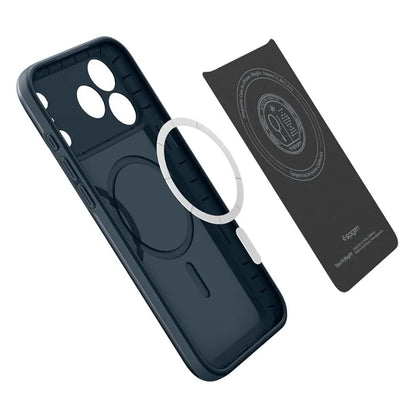 Spigen Thin Fit Mag MagSafe – dėklas, skirtas iPhone 18 Pro Max / 17 Pro Max (Metal Slate)