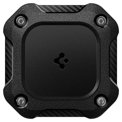 Spigen Tough Armor 4 vienetų pakuotė – dėklas Apple AirTag 1 / 2 (juodas) (4 vnt.)