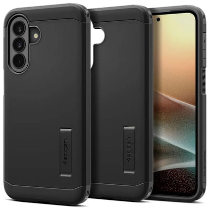Spigen Tough Armor – dėklas Samsung Galaxy A37 5G telefonui (juodas)