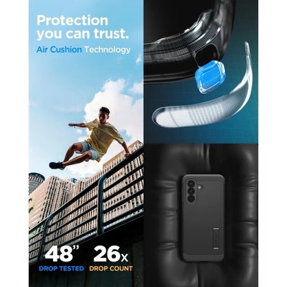 Spigen Tough Armor – dėklas „Samsung Galaxy A57 5G“ (juodas)