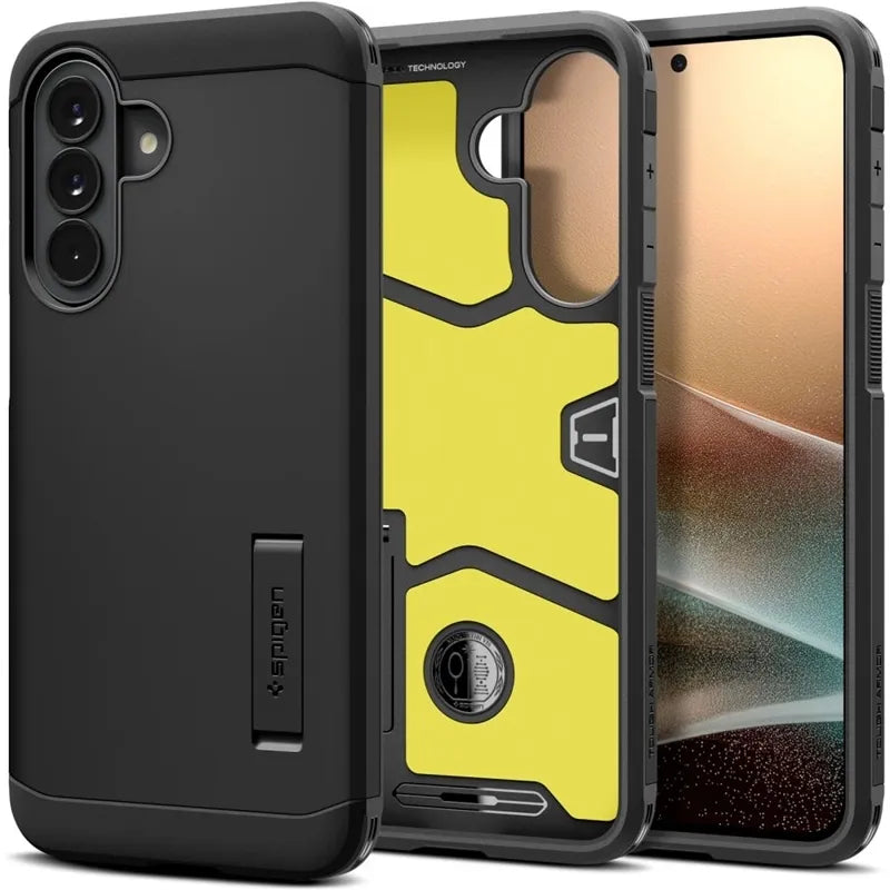 Spigen Tough Armor – dėklas „Samsung Galaxy A57 5G“ (juodas)