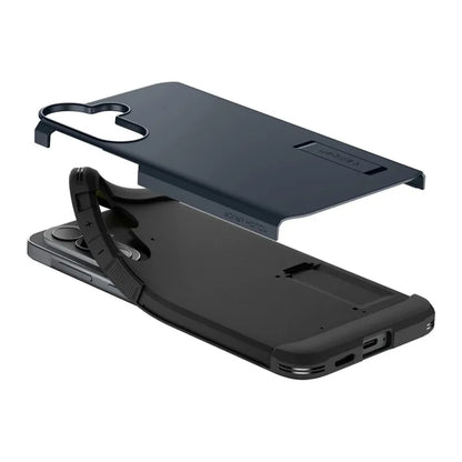 Spigen Tough Armor – dėklas Samsung Galaxy A57 5G telefonui (Metal Slate)