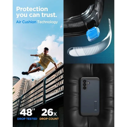 Spigen Tough Armor – dėklas Samsung Galaxy A57 5G telefonui (Metal Slate)