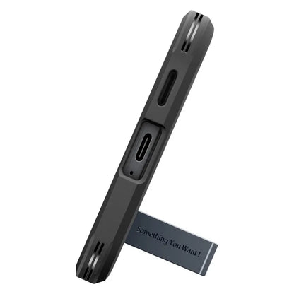 Spigen Tough Armor – dėklas Samsung Galaxy A57 5G telefonui (Metal Slate)