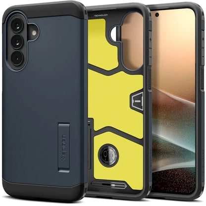 Spigen Tough Armor – dėklas Samsung Galaxy A57 5G telefonui (Metal Slate)