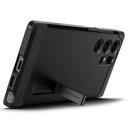 Spigen Tough Armor – dėklas Samsung Galaxy S24 Ultra (juodas)