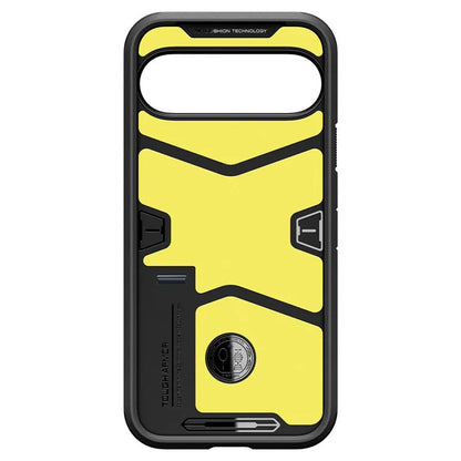 Spigen Tough Armor – dėklas, skirtas „Google Pixel 9 Pro XL“ (Metalo pilkumo)