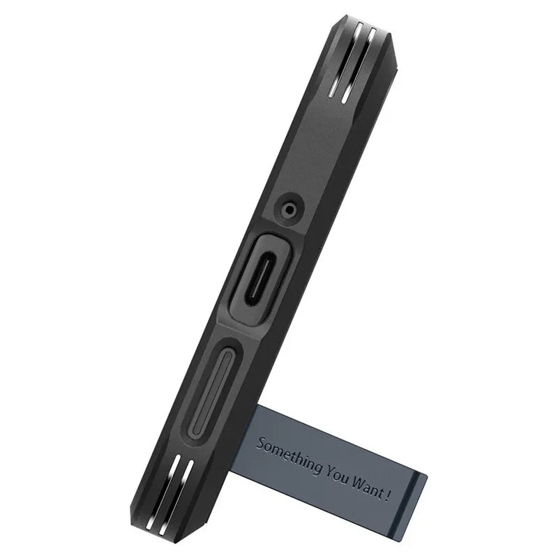 Spigen Tough Armor – dėklas, skirtas „Google Pixel 9 Pro XL“ (Metalo pilkumo)