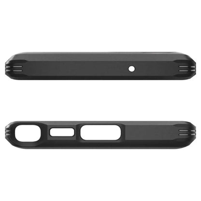 Spigen Tough Armor – dėklas, skirtas „Samsung Galaxy S23 Ultra“ (juodas)