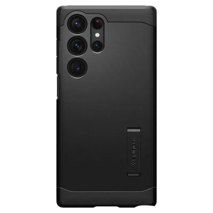 Spigen Tough Armor – dėklas, skirtas „Samsung Galaxy S23 Ultra“ (juodas)