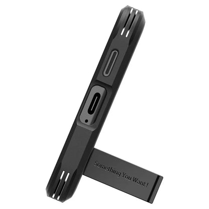 Spigen Tough Armor - Dėklas, skirtas Samsung Galaxy S24 (Juoda)
