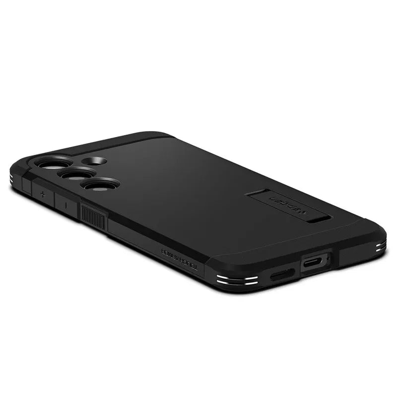 Spigen Tough Armor - Dėklas, skirtas Samsung Galaxy S24 (Juoda)