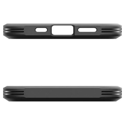 Spigen Tough Armor Mag dėklas MagSafe iPhone 17e / 16e (juodas)