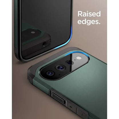 Spigen Tough Armor Mag MagSafe – dėklas Google Pixel 11 (Abyss Green)