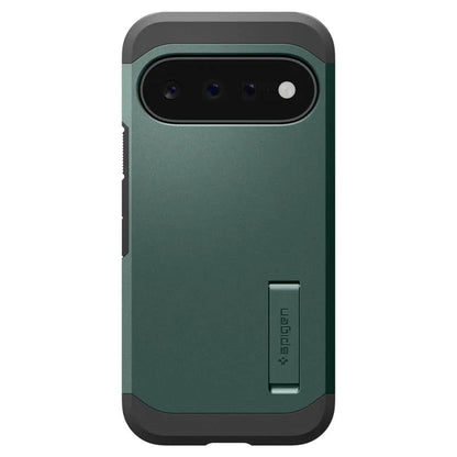 Spigen Tough Armor Mag MagSafe – dėklas Google Pixel 11 (Abyss Green)