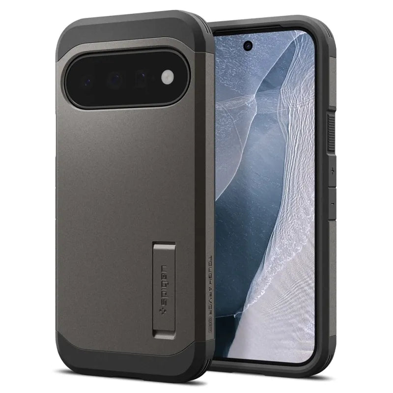 Spigen Tough Armor Mag MagSafe – dėklas Google Pixel 11 (Gunmetal)