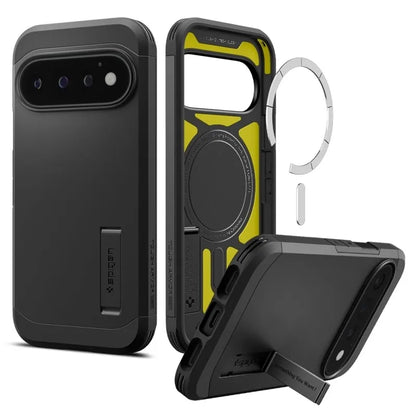 Spigen Tough Armor Mag MagSafe – dėklas Google Pixel 11 Pro (juodas)