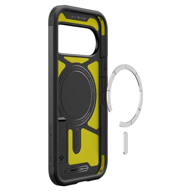 Spigen Tough Armor Mag MagSafe – dėklas Google Pixel 11 Pro XL (juodas)