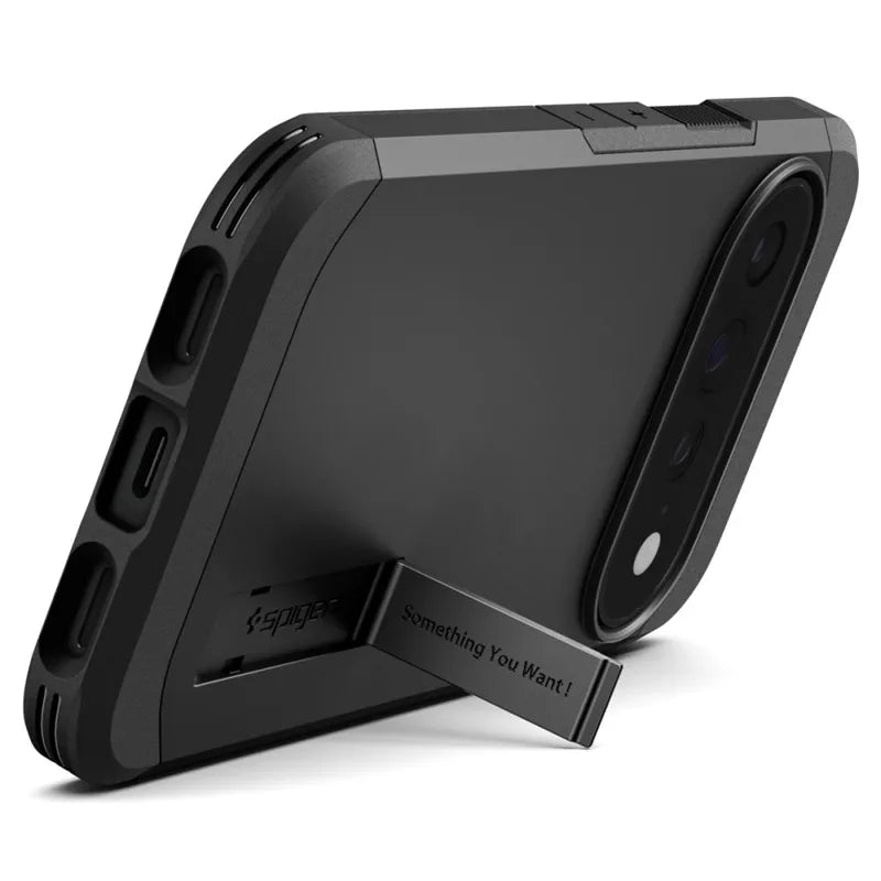 Spigen Tough Armor Mag MagSafe – dėklas Google Pixel 11 Pro XL (juodas)