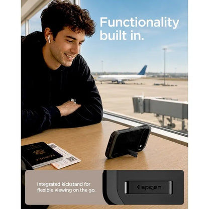 Spigen Tough Armor Mag MagSafe – dėklas Google Pixel 11 Pro XL (juodas)